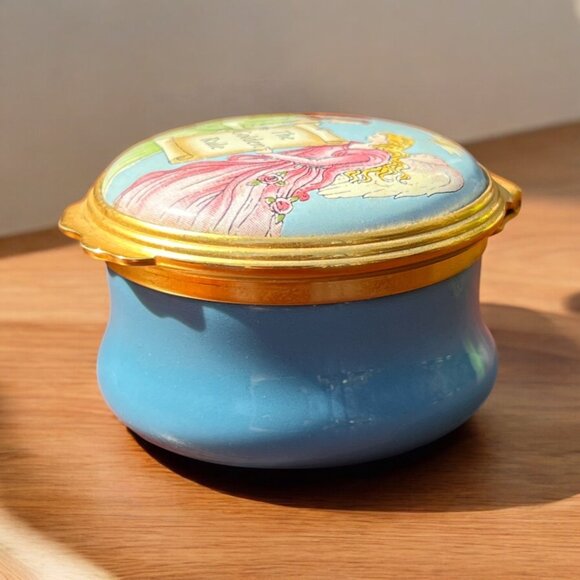 Mary Kay Halcyon Days Enamel Keepsake Trinket Box 2000 - Picture 3 of 4